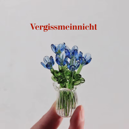 Mini Glasblumen