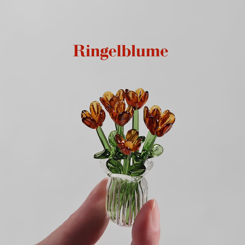 Mini Glasblumen